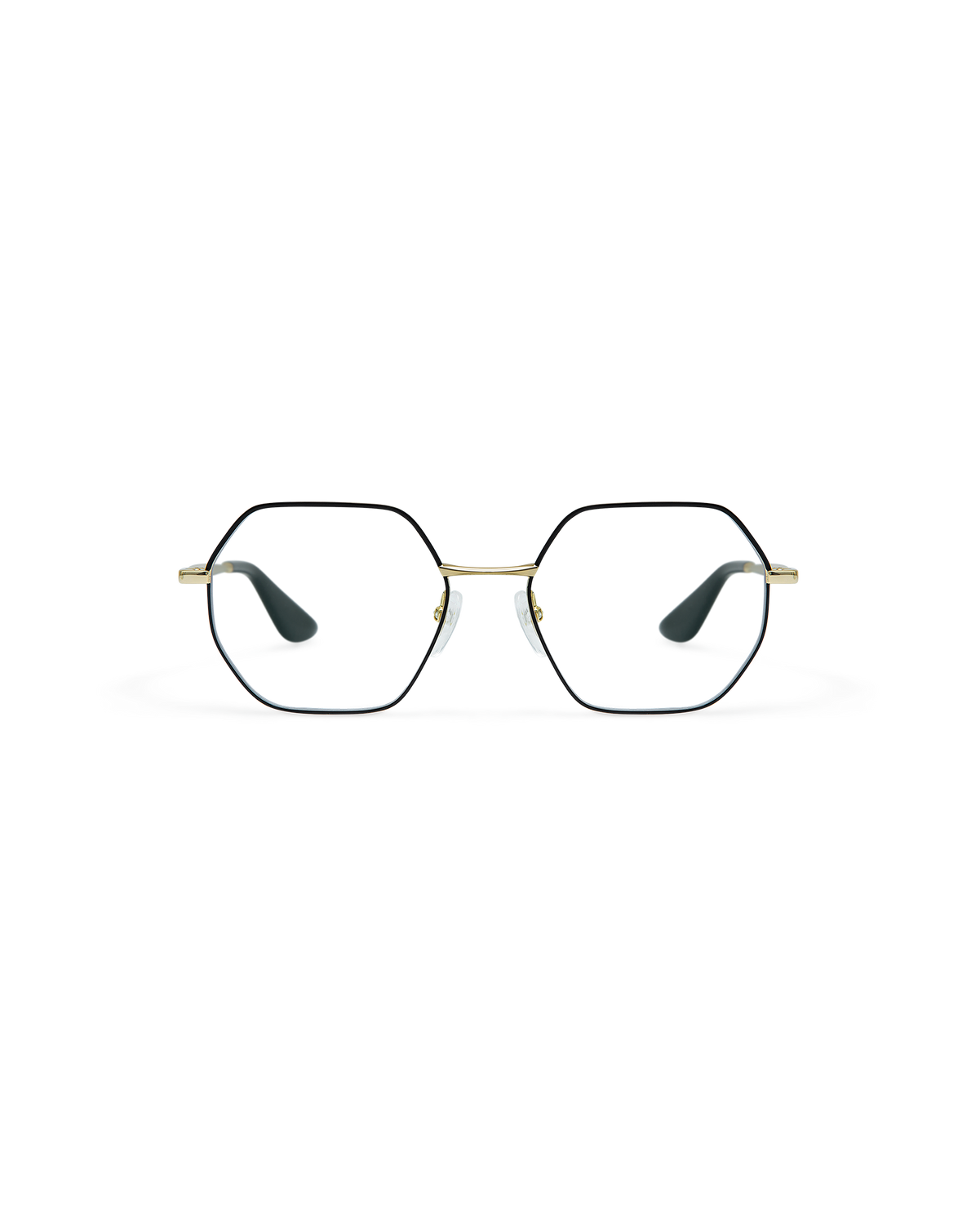 INA: Geométricas Metal Noir optical glasses by GIGI STUDIOS 10931