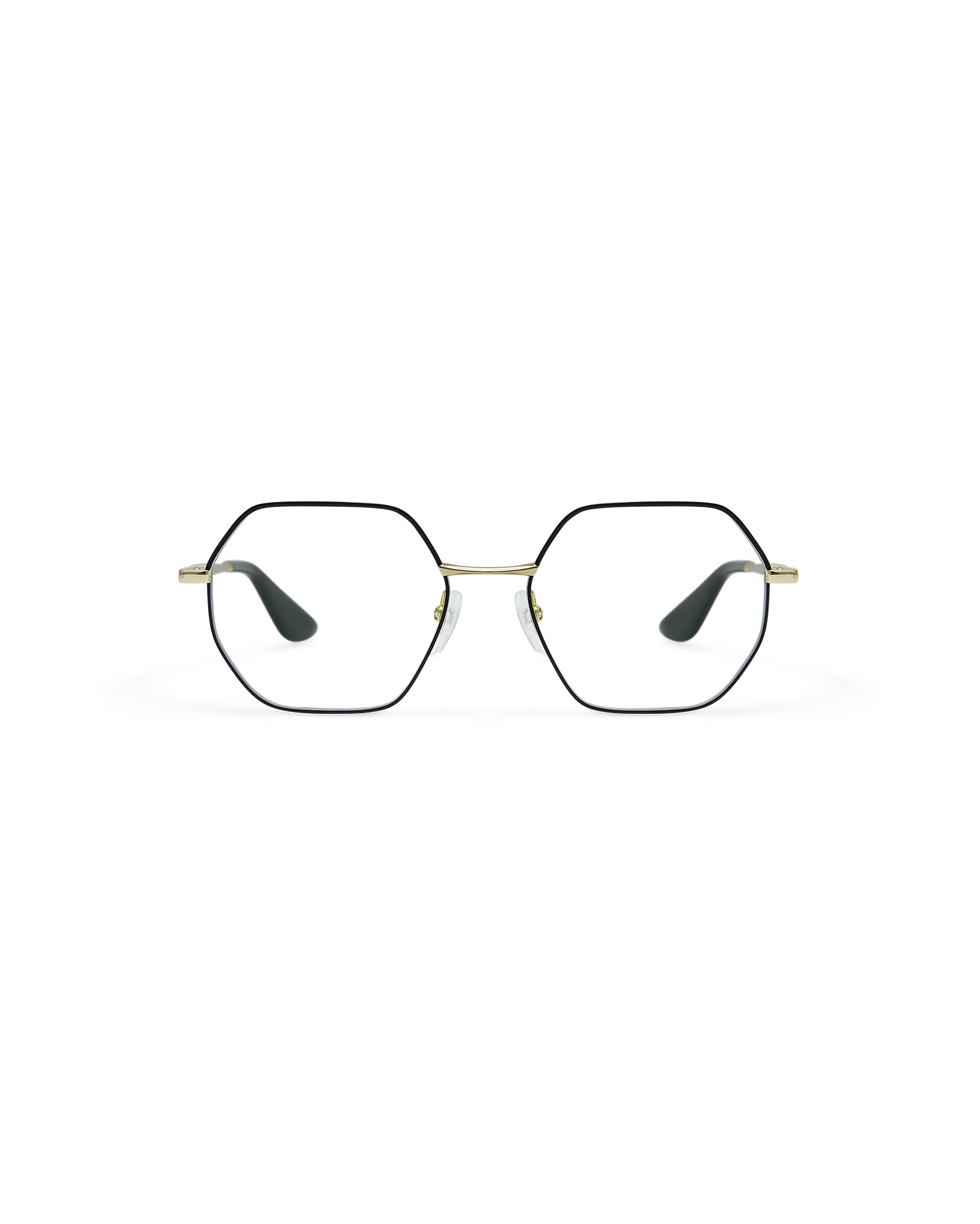 INA: Geométricas Metal Noir optical glasses by GIGI STUDIOS 10931