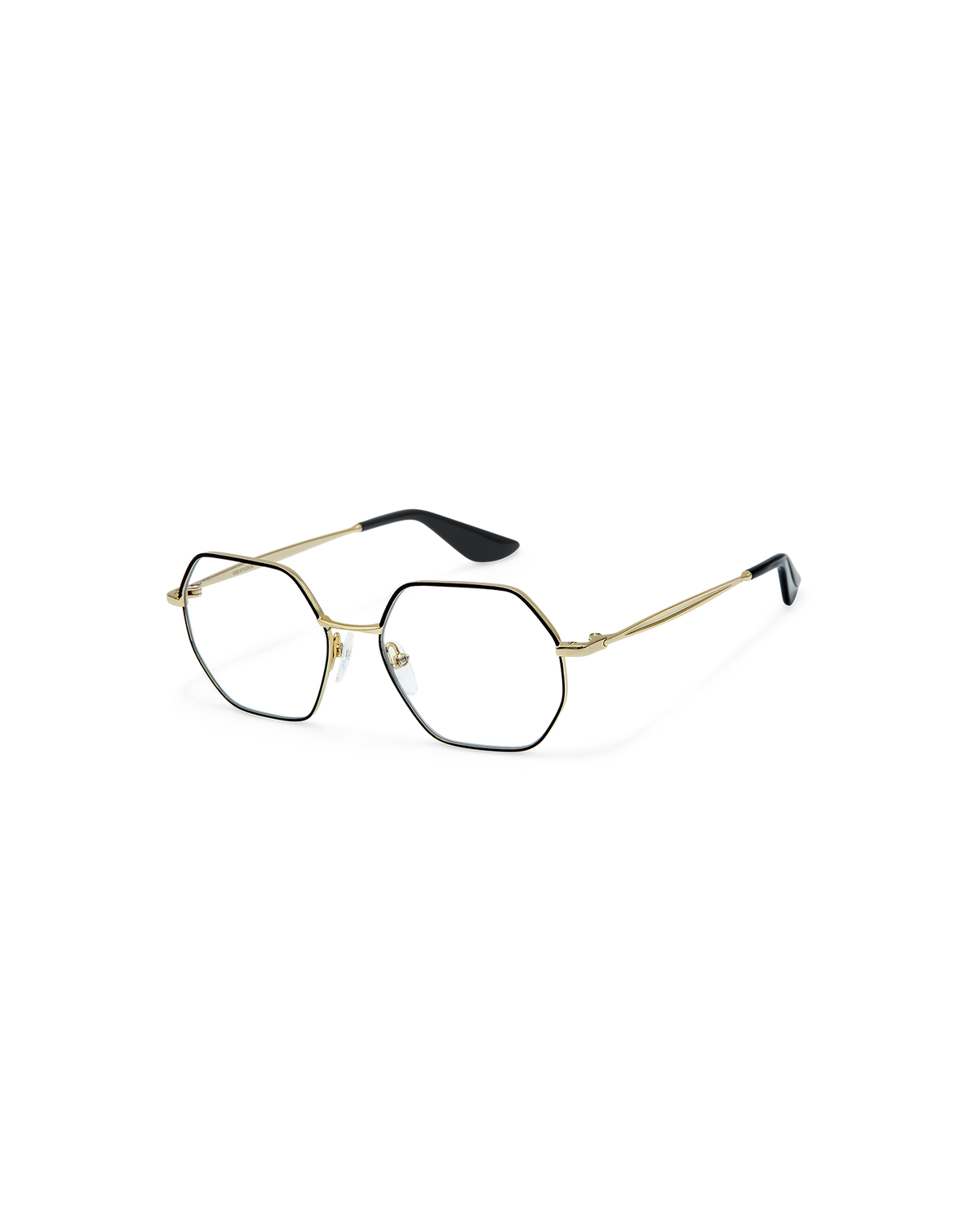 INA: Geométricas Metal Noir optical glasses by GIGI STUDIOS 10932