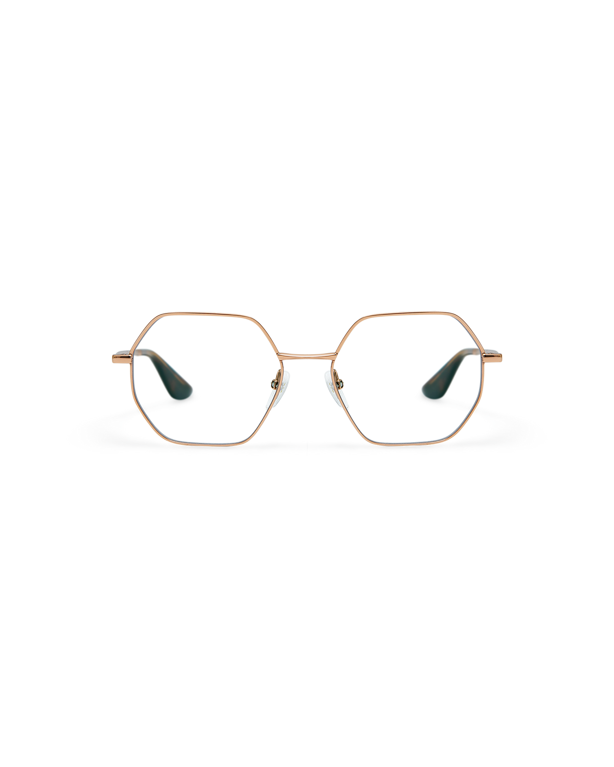 INA: Geométricas Metal Rosa optical glasses by GIGI STUDIOS 10937
