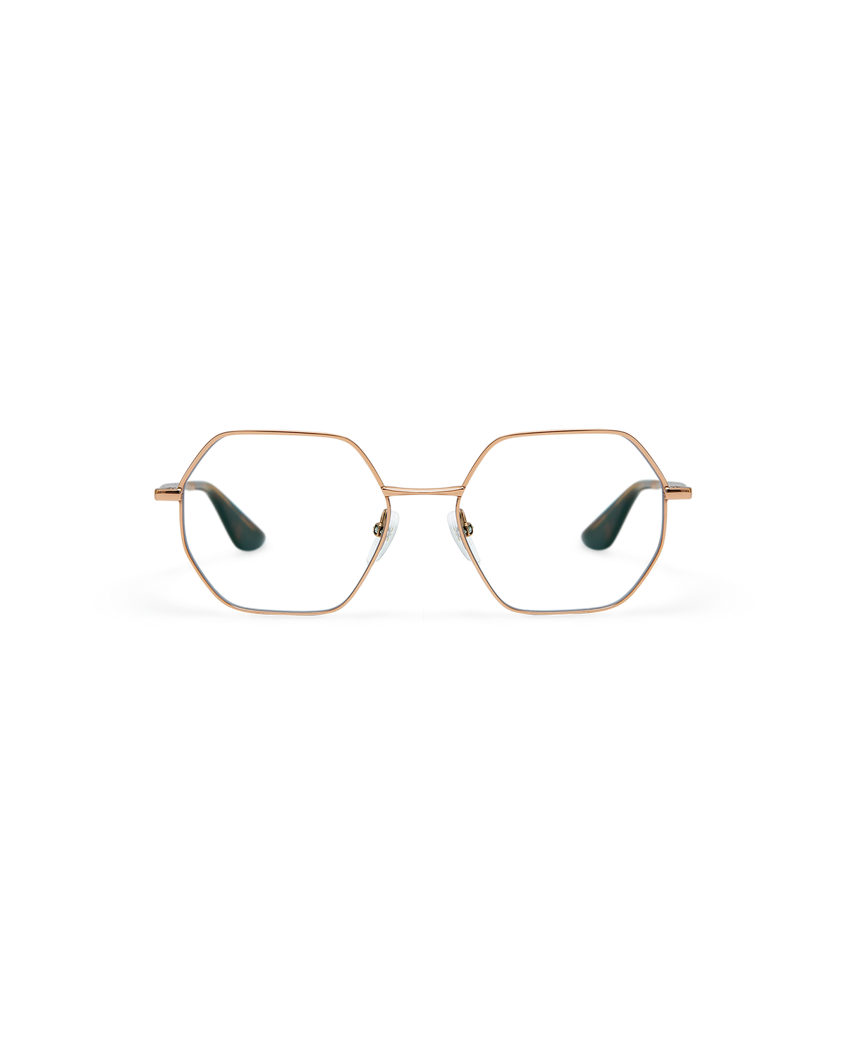 INA: Geométricas Metal Rosa optical glasses by GIGI STUDIOS 10937
