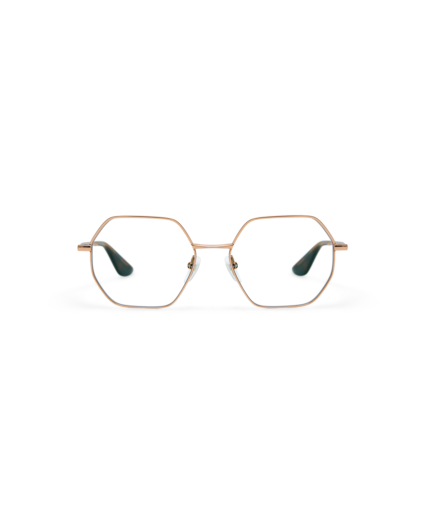 INA: Geométricas Metal Rosa optical glasses by GIGI STUDIOS 10937