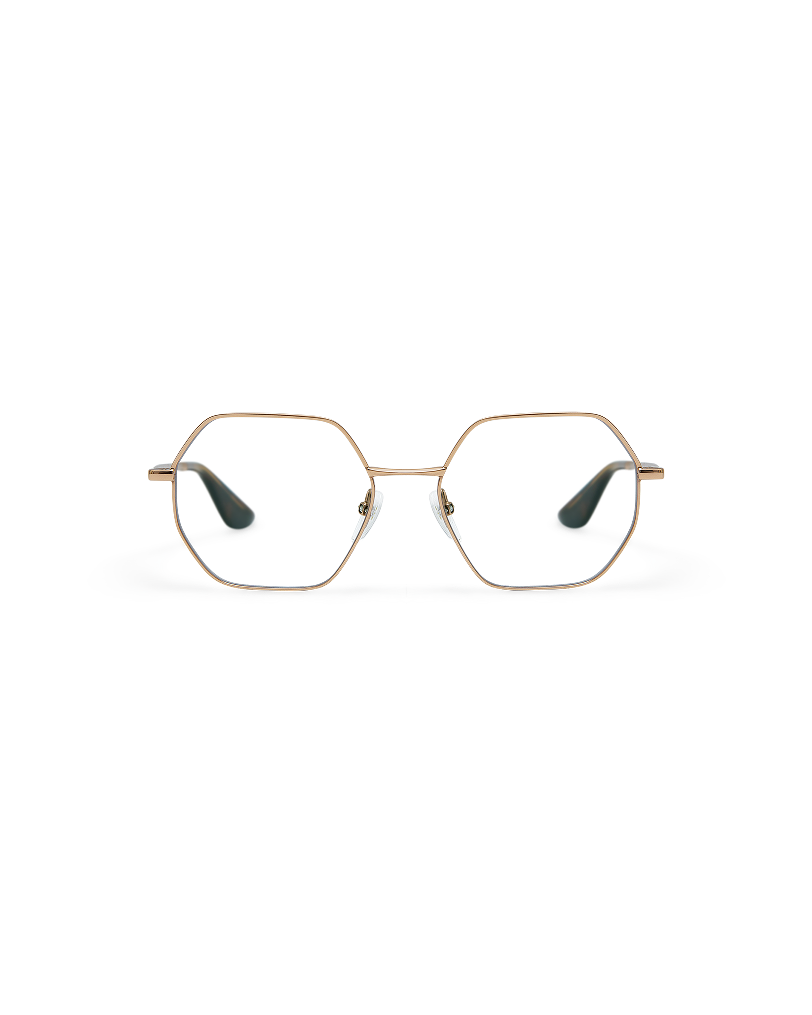 INA: Geométricas Metal Rosa optical glasses by GIGI STUDIOS 10937