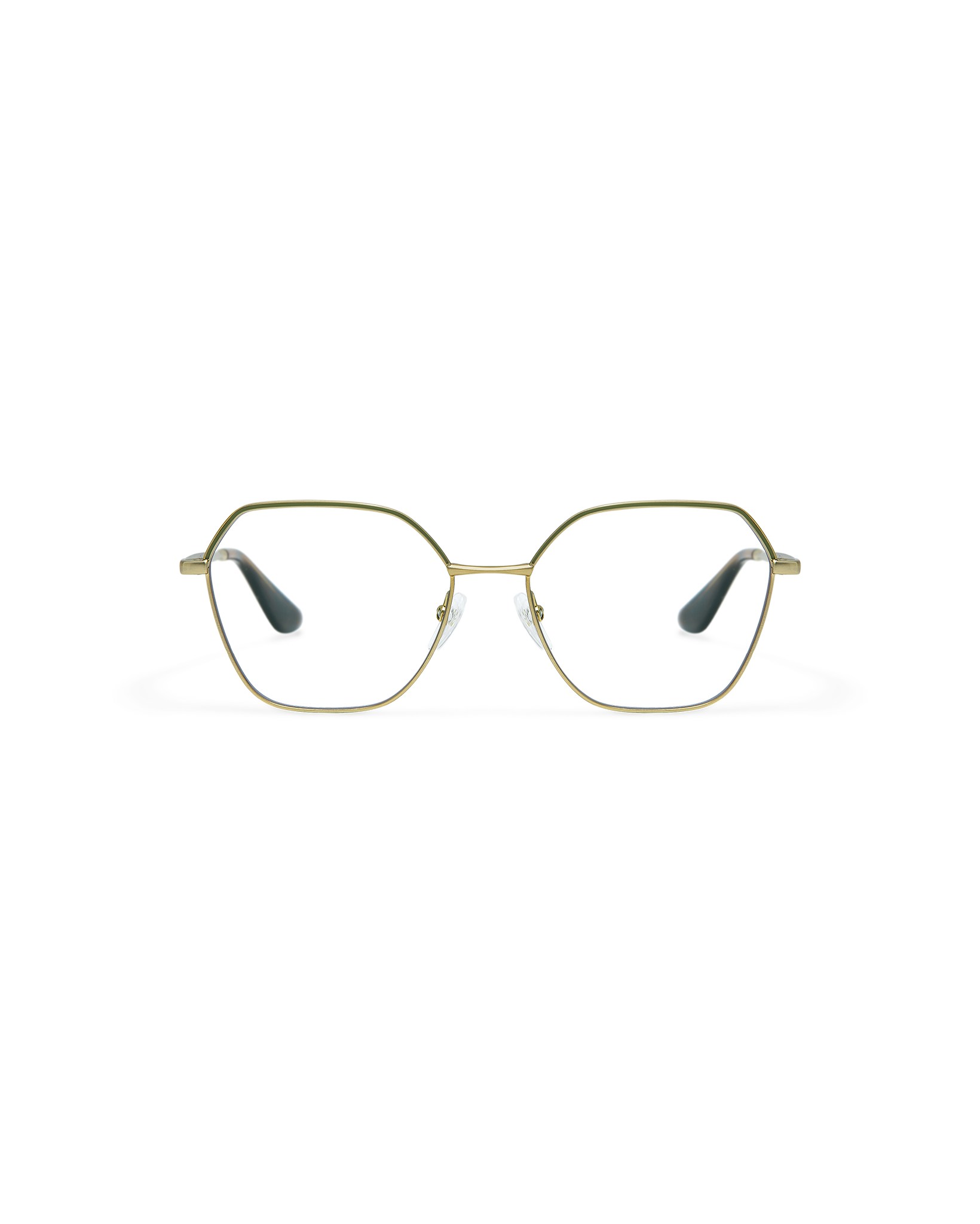 MAI: Geométricas Metal Verde optical glasses by GIGI STUDIOS 10941