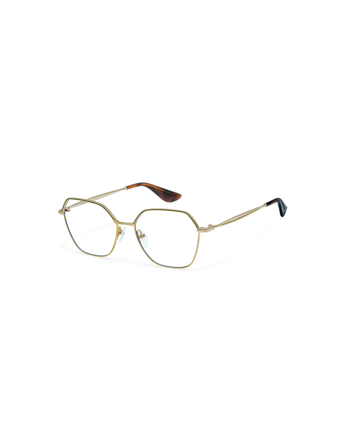 MAI: Geométricas Metal Verde optical glasses by GIGI STUDIOS 10942