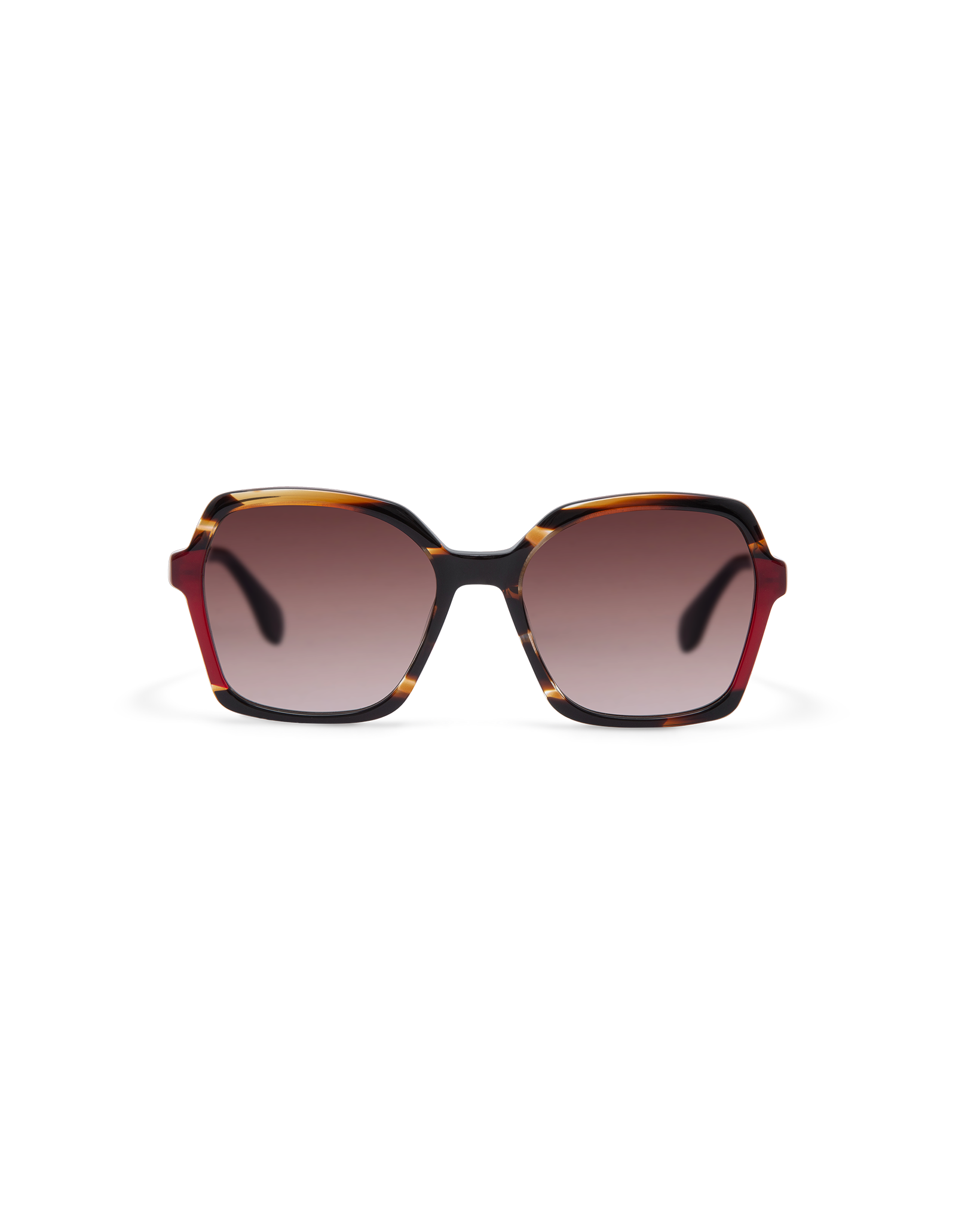 NEA: Geométricas Acetato Havana sunglasses by GIGI STUDIOS 13799