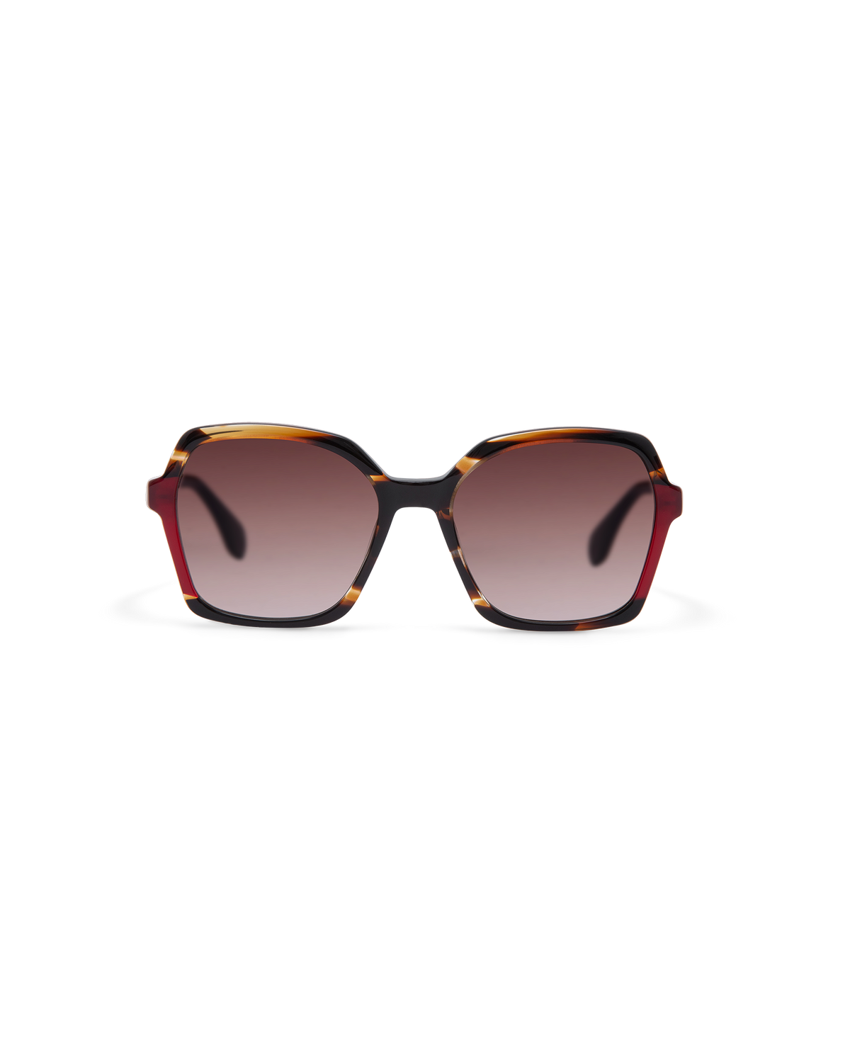 NEA: Geométricas Acetato Havana sunglasses by GIGI STUDIOS 13799