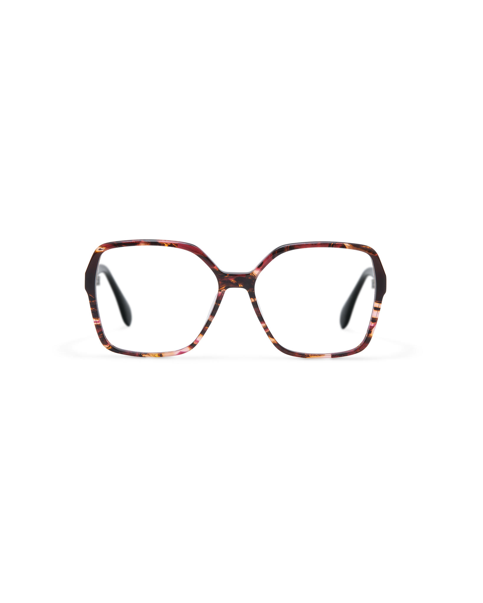 SEN: Cuadrada Acetato Marrón optical glasses by GIGI STUDIOS 13823