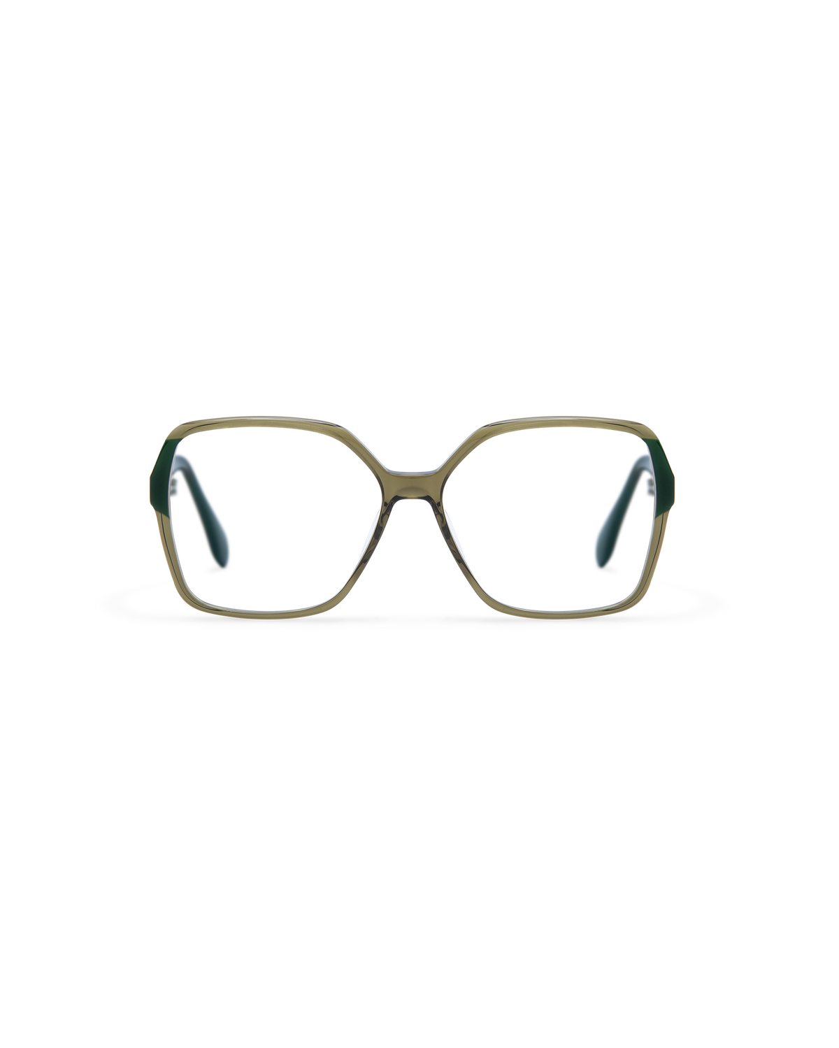 SEN: Cuadrada Acetato Verde optical glasses by GIGI STUDIOS 13825