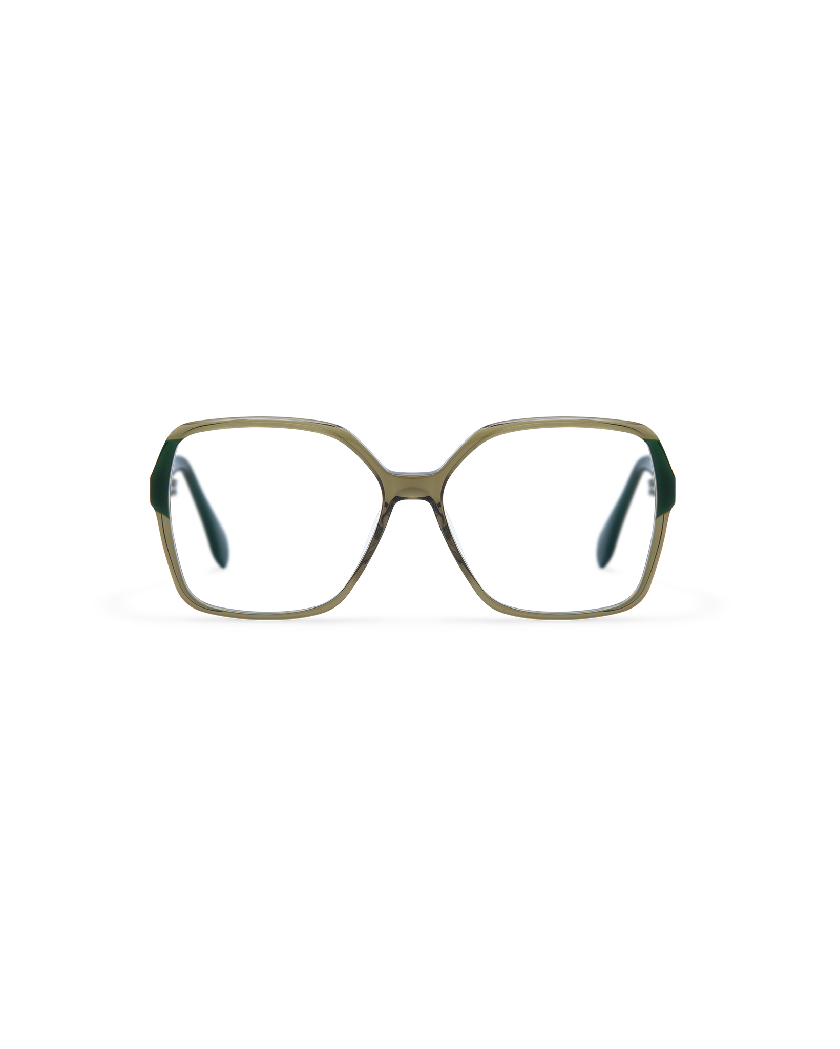 SEN: Cuadrada Acetato Verde optical glasses by GIGI STUDIOS 13825