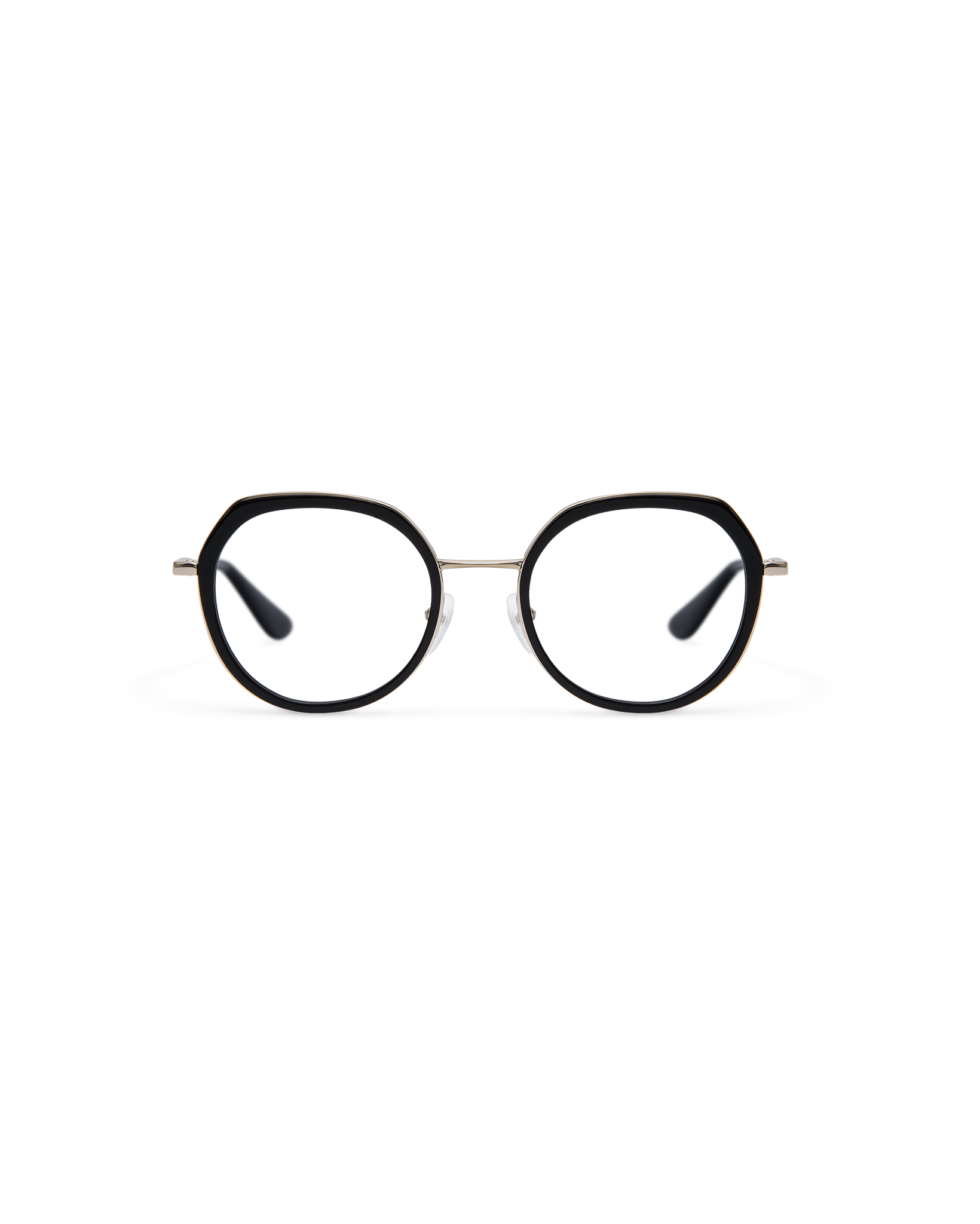 MEI: Redondas Acetato-Metal Noir optical glasses by GIGI STUDIOS 13851