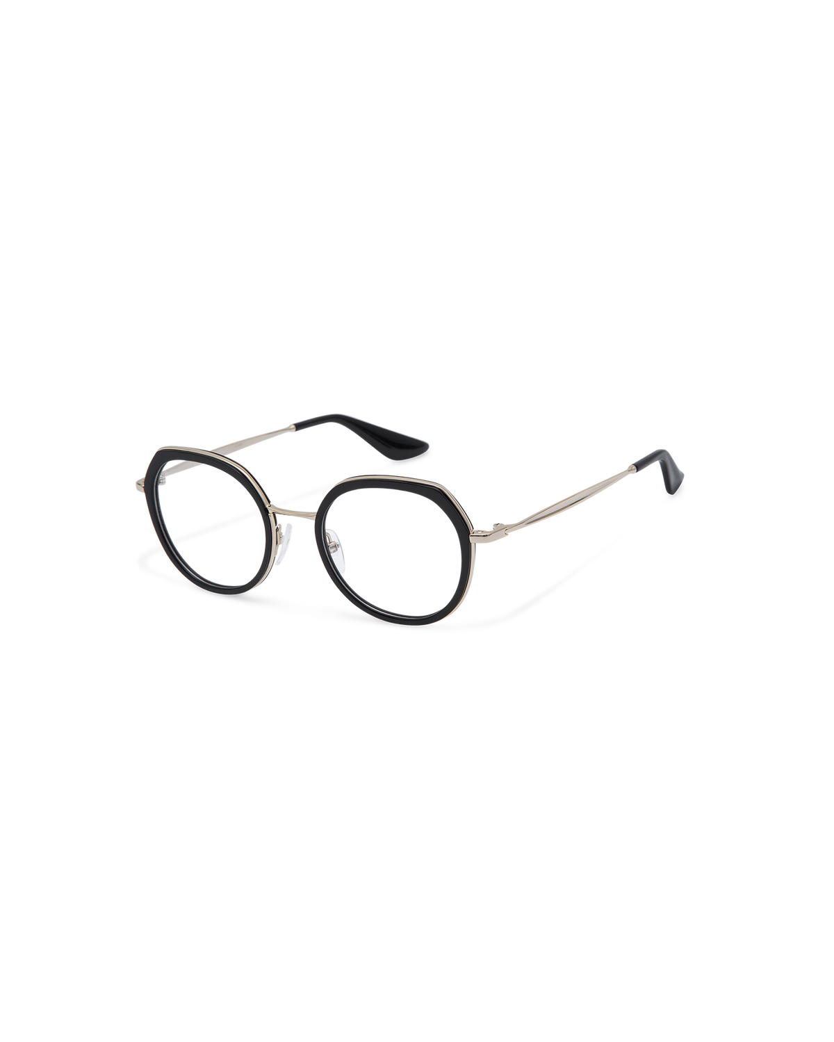 MEI: Redondas Acetato-Metal Noir optical glasses by GIGI STUDIOS 13852