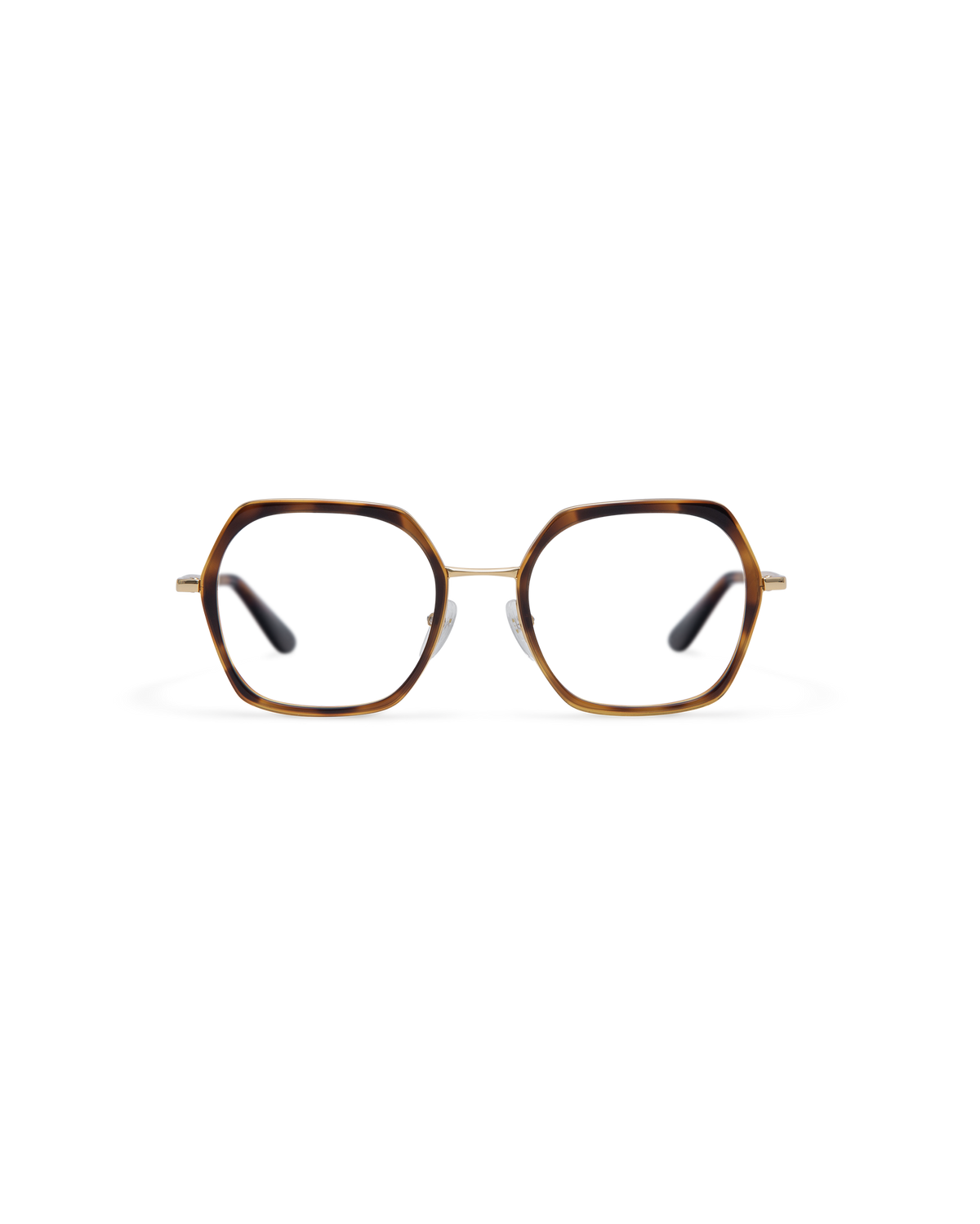 MIN: Geométricas Acetato-Metal Havana optical glasses by GIGI STUDIOS 13859