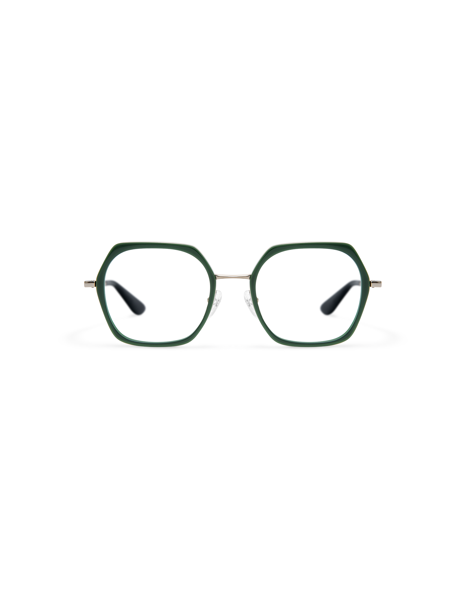 MIN: Geométricas Acetato-Metal Verde optical glasses by GIGI STUDIOS 13865