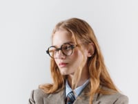 CELENE: Redondas Acetato Havana optical glasses by GIGI STUDIOS 9717